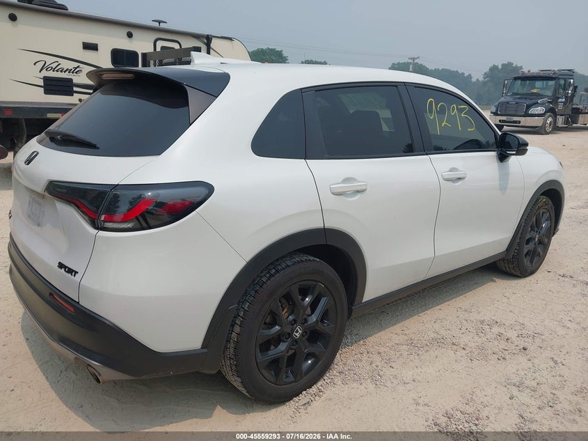 2024 Honda Hr-v VIN 3CZRZ1H51RM717336 IAAI salvage auction — HAIL, Salvage Title, sold $11,000 on 2026-08-19 (photo 4)