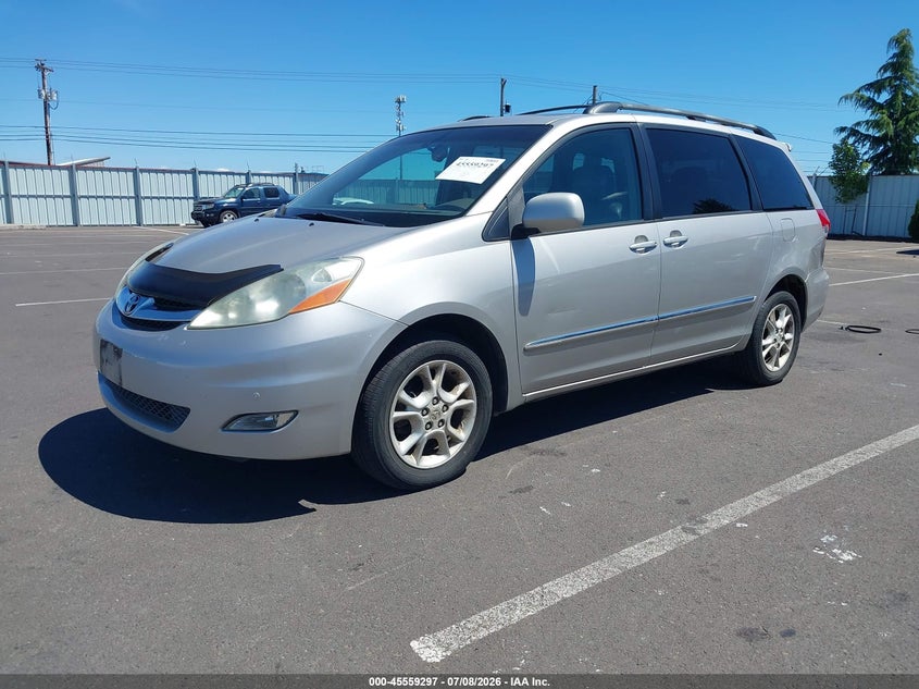 2006 Toyota Sienna VIN 5TDBA22C76S062073 IAAI salvage auction — NORMAL WEAR, Peddle Clear Public-Restricted (Oregon), sold $575 on 2026-07-28 (photo 2)