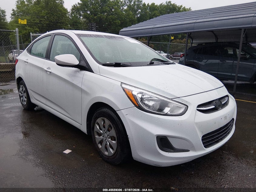 2017 Hyundai Accent VIN KMHCT4AE8HU366536 IAAI salvage auction — THEFT, Salvage (Connecticut), sold $525 on 2026-07-30 (photo 1)