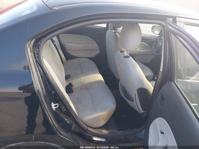 2018 Mitsubishi Mirage VIN ML32F3FJ5JHF03833 IAAI salvage auction — REAR END, Salvage Title, sold $1,050 on 2026-07-28 (photo 8)