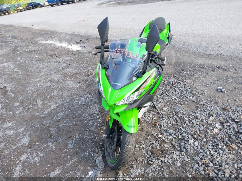 2022 Kawasaki Ninja VIN JKAEXKG1XNDAG8410 IAAI salvage auction — LEFT & RIGHT, Mv-907A (New York), sold $825 on 2026-07-21 (photo 5)
