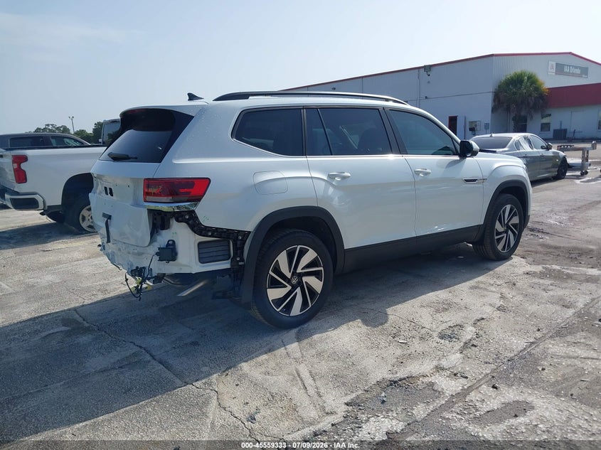 2026 Volkswagen Atlas VIN 1V2JN2CA5TC582653 IAAI salvage auction — REAR END, Rebuildable (Florida), sold $16,300 on 2026-07-29 (photo 4)