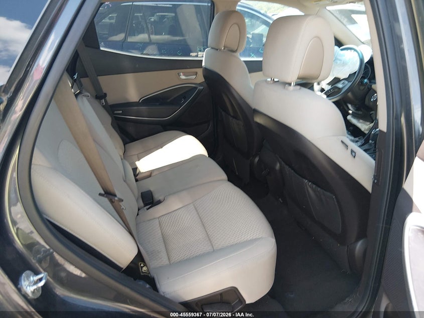 2018 Hyundai Santa fe VIN 5XYZU3LB3JG504077 IAAI salvage auction — FRONT END, Salvage Title, sold $1,850 on 2026-08-01 (photo 8)