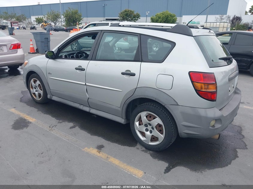 2004 Pontiac Vibe VIN 5Y2SL62854Z458026 IAAI salvage auction — NORMAL WEAR, App For Dup Clear (California), sold $325 on 2026-07-27 (photo 3)