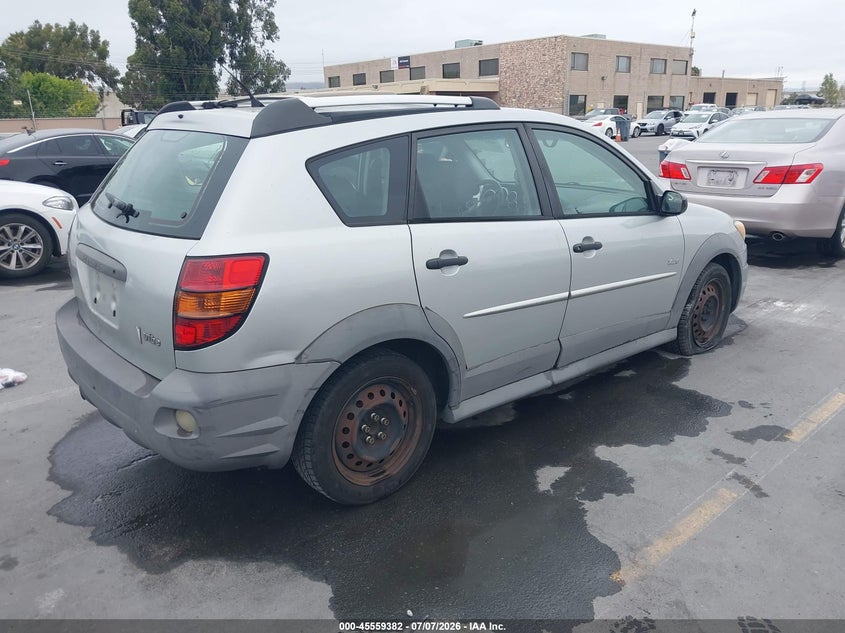 2004 Pontiac Vibe VIN 5Y2SL62854Z458026 IAAI salvage auction — NORMAL WEAR, App For Dup Clear (California), sold $325 on 2026-07-27 (photo 4)