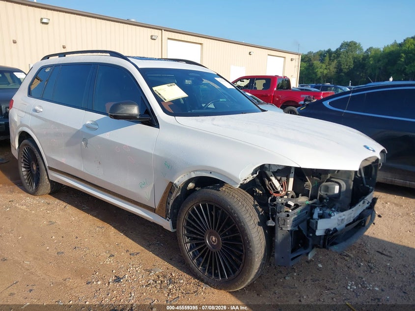 2019 BMW X7 VIN 5UXCX4C5XKLB39451 — IAAI salvage auction photo