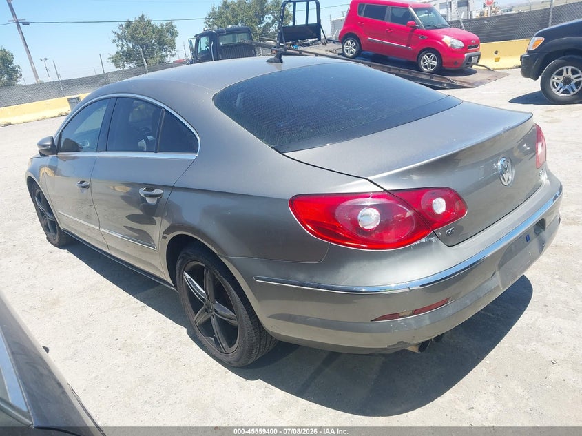 2012 Volkswagen Passat cc VIN WVWMN7AN4CE534194 IAAI salvage auction — NORMAL WEAR, Clear - Dealer Only (California), sold $350 on 2026-07-16 (photo 3)