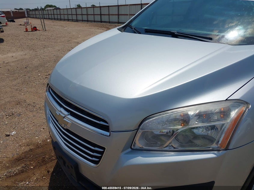2016 Chevrolet Trax VIN KL7CJNSB4GB521871 IAAI salvage auction — ALL OVER, Clear (Texas), sold $1,375 on 2026-07-20 (photo 6)