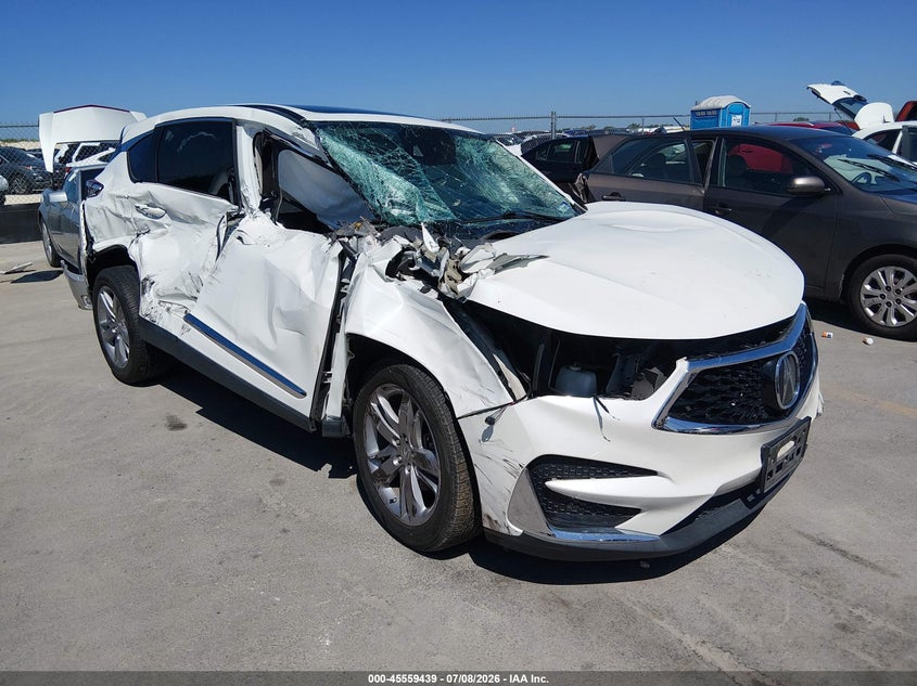 2019 Acura Rdx VIN 5J8TC2H71KL019516 IAAI salvage auction — SIDE, Salvage (Texas), sold $525 on 2026-09-03 (photo 1)