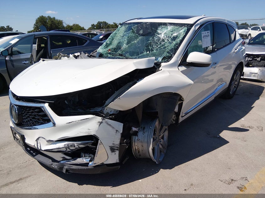 2019 Acura Rdx VIN 5J8TC2H71KL019516 IAAI salvage auction — SIDE, Salvage (Texas), sold $525 on 2026-09-03 (photo 2)
