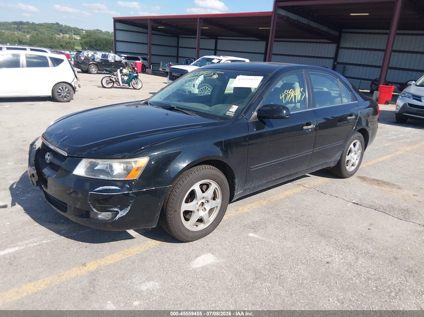 2006 Hyundai Sonata VIN 5NPEU46F86H050069 IAAI salvage auction — NORMAL WEAR, Clear (Missouri), sold $325 on 2026-07-16 (photo 2)