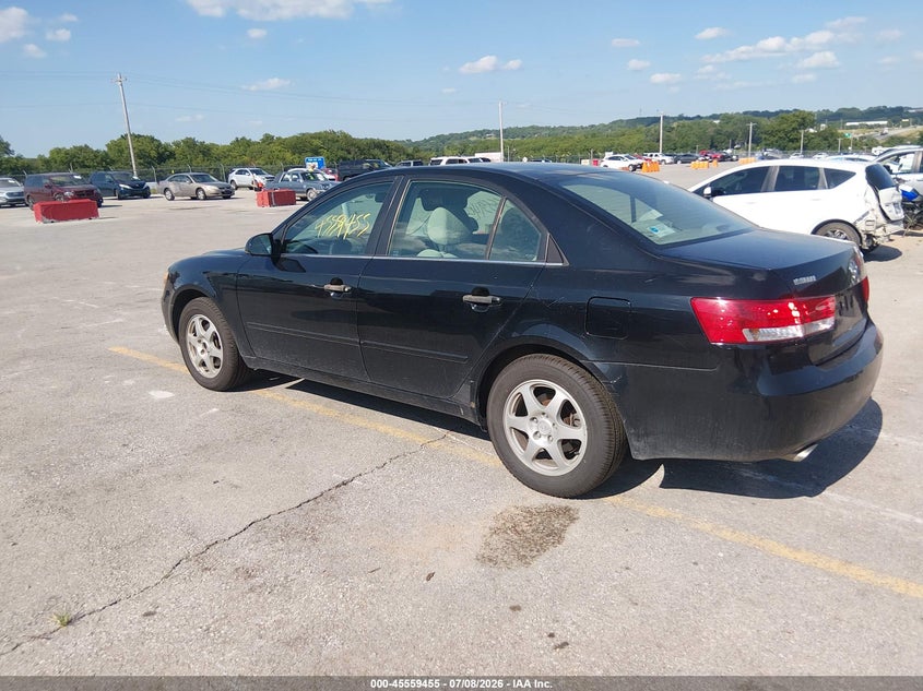 2006 Hyundai Sonata VIN 5NPEU46F86H050069 IAAI salvage auction — NORMAL WEAR, Clear (Missouri), sold $325 on 2026-07-16 (photo 3)