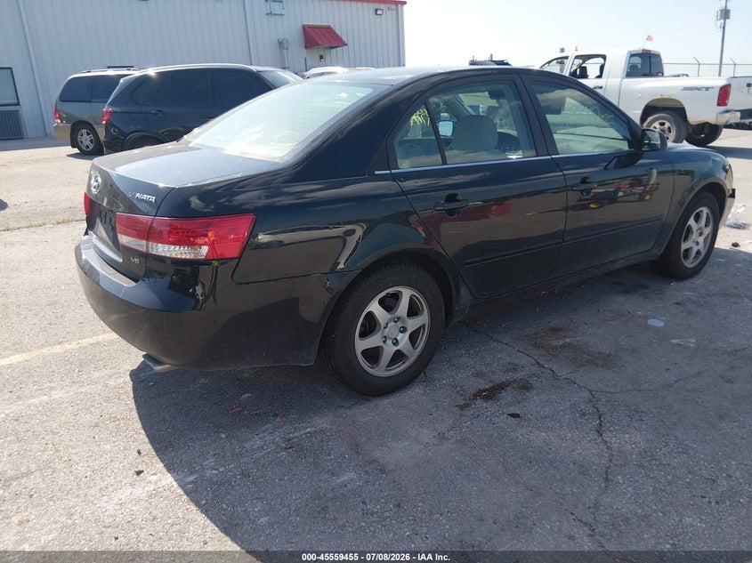 2006 Hyundai Sonata VIN 5NPEU46F86H050069 IAAI salvage auction — NORMAL WEAR, Clear (Missouri), sold $325 on 2026-07-16 (photo 4)