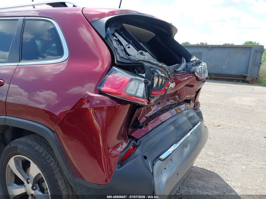 2020 Jeep Cherokee VIN 1C4PJLDB1LD525459 IAAI salvage auction — REAR END, Clear (Michigan), sold $2,350 on 2026-08-22 (photo 6)
