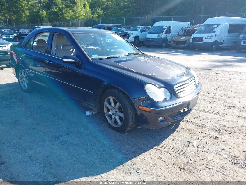 2007 Mercedes-benz C-klasse VIN WDBRF92H27F903091 IAAI salvage auction — FRONT END, Salvage (Massachusetts), sold $425 on 2026-08-14 (photo 1)