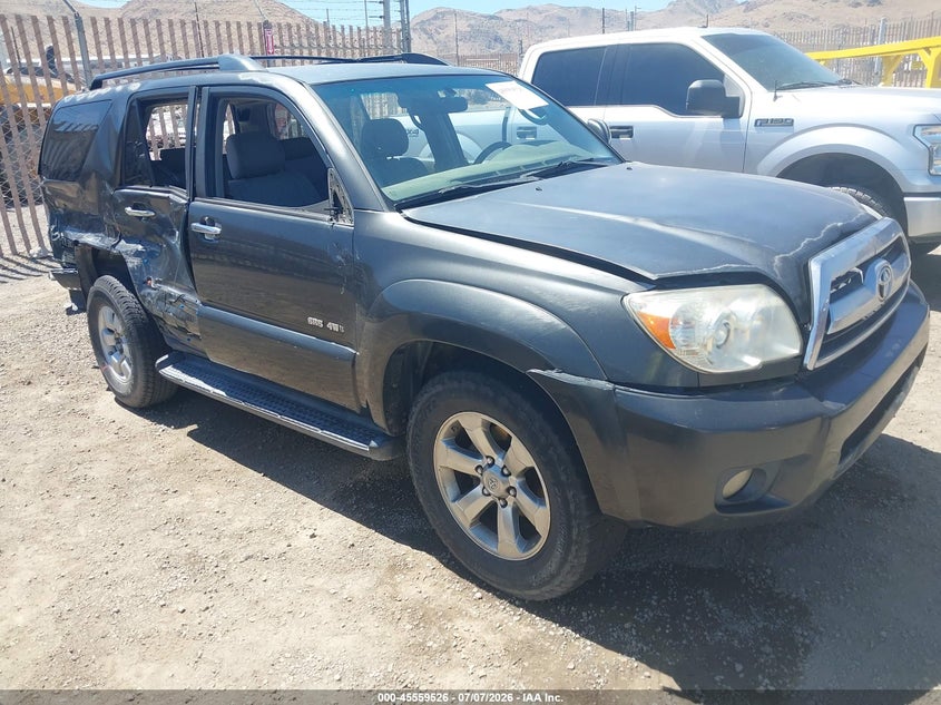 2006 Toyota 4runner VIN JTEBT14R168032797 IAAI salvage auction — RIGHT SIDE, Salvage (Nevada), sold $3,200 on 2026-07-31 (photo 1)