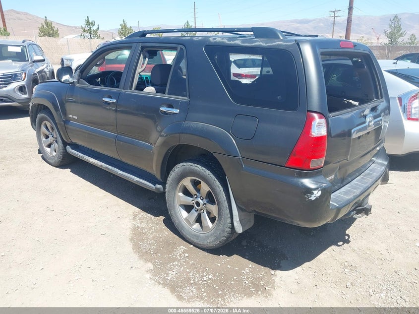 2006 Toyota 4runner VIN JTEBT14R168032797 IAAI salvage auction — RIGHT SIDE, Salvage (Nevada), sold $3,200 on 2026-07-31 (photo 3)