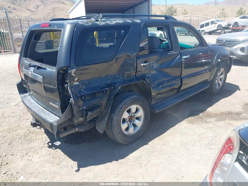 2006 Toyota 4runner VIN JTEBT14R168032797 IAAI salvage auction — RIGHT SIDE, Salvage (Nevada), sold $3,200 on 2026-07-31 (photo 4)
