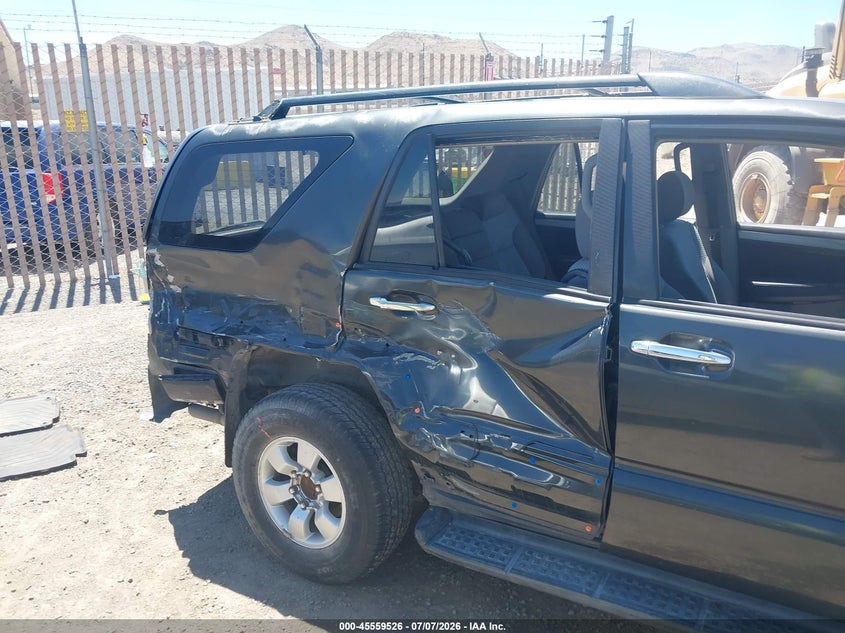 2006 Toyota 4runner VIN JTEBT14R168032797 IAAI salvage auction — RIGHT SIDE, Salvage (Nevada), sold $3,200 on 2026-07-31 (photo 6)