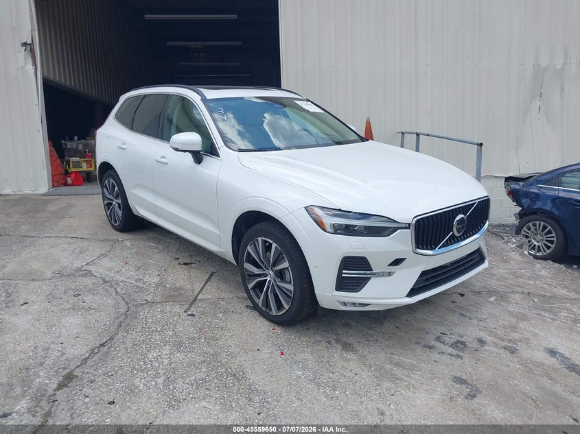 2022 Volvo Xc60 VIN YV4L12DK0N1003433 IAAI salvage auction — REAR END, Salvage Title, sold $8,500 on 2026-08-02 (photo 1)