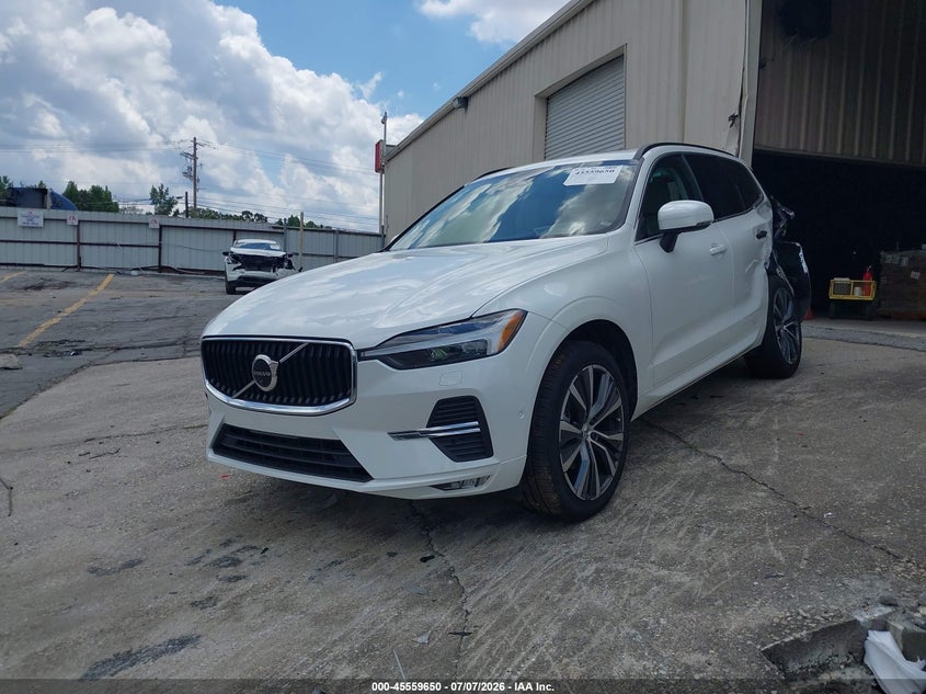 2022 Volvo Xc60 VIN YV4L12DK0N1003433 IAAI salvage auction — REAR END, Salvage Title, sold $8,500 on 2026-08-02 (photo 2)