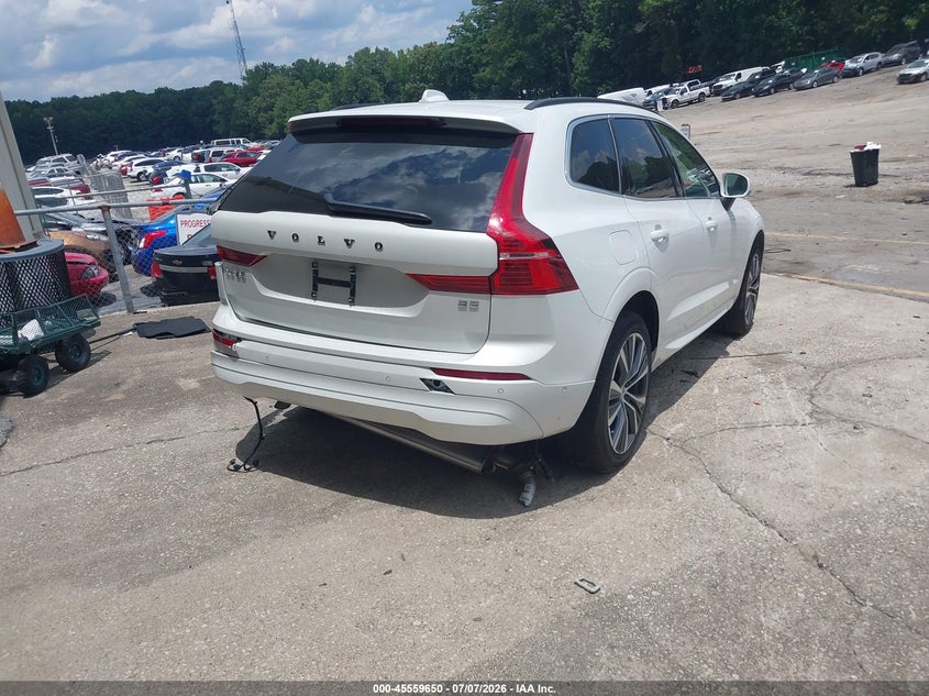2022 Volvo Xc60 VIN YV4L12DK0N1003433 IAAI salvage auction — REAR END, Salvage Title, sold $8,500 on 2026-08-02 (photo 4)