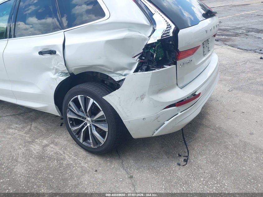 2022 Volvo Xc60 VIN YV4L12DK0N1003433 IAAI salvage auction — REAR END, Salvage Title, sold $8,500 on 2026-08-02 (photo 6)
