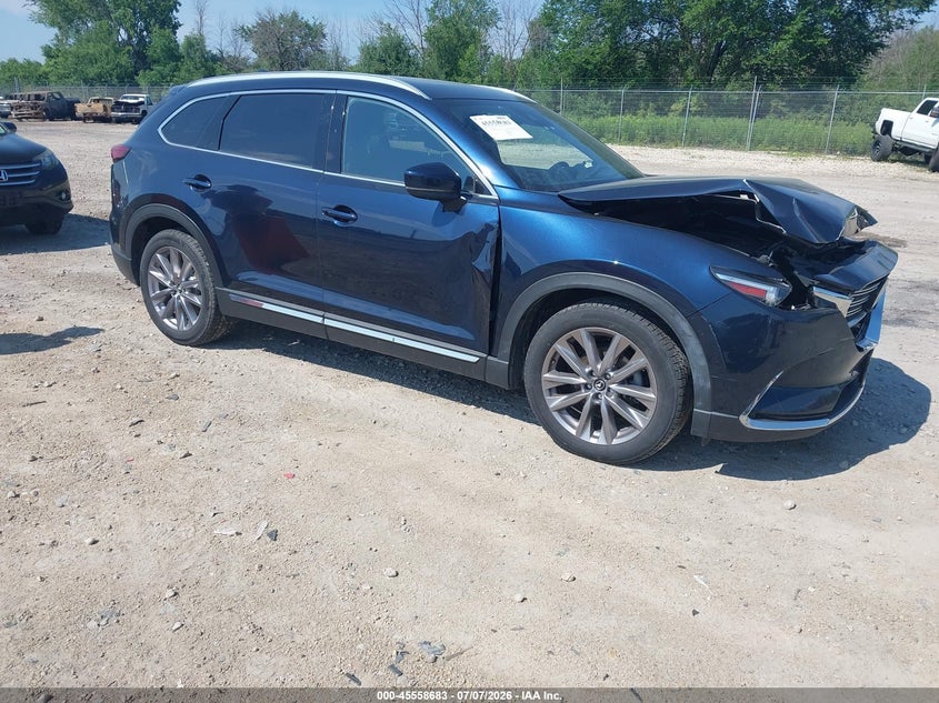 2020 Mazda Cx-9 VIN JM3TCBDY0L0404928 IAAI salvage auction — FRONT END, Clear Claim Paid (Wisconsin), sold $5,550 on 2026-07-16 (photo 1)