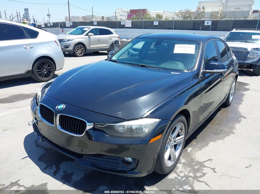 2014 BMW 3er VIN WBA3B1C57EP679412 IAAI salvage auction — RIGHT FRONT, Salvage Title, sold $1,200 on 2026-07-22 (photo 6)