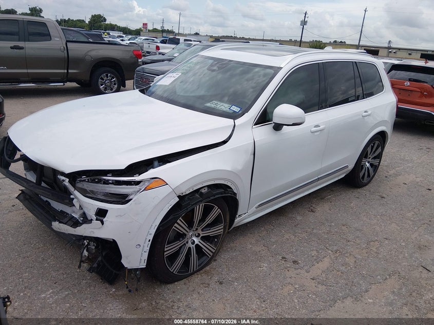 2024 Volvo Xc90 VIN YV4062JF1R1147445 IAAI salvage auction — FRONT END, Salvage (Texas), sold $11,800 on 2026-07-29 (photo 2)