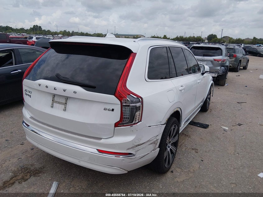 2024 Volvo Xc90 VIN YV4062JF1R1147445 IAAI salvage auction — FRONT END, Salvage (Texas), sold $11,800 on 2026-07-29 (photo 4)