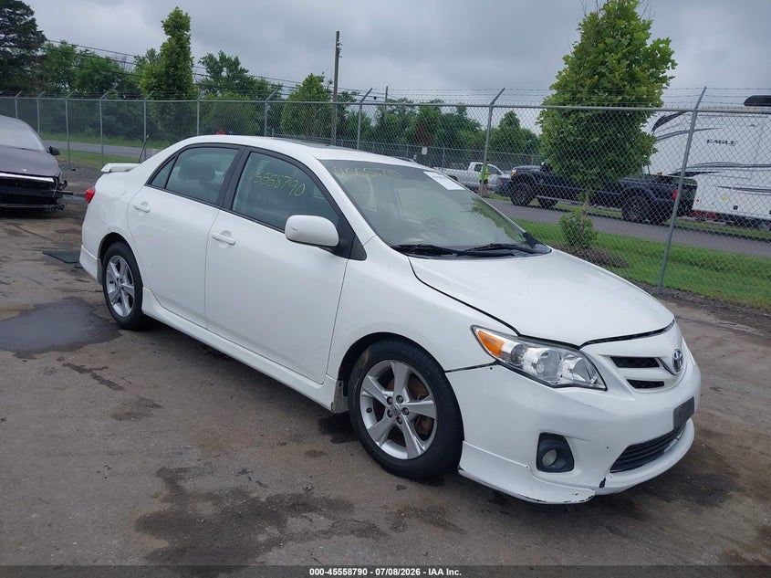 2013 Toyota Corolla VIN 5YFBU4EE6DP126156 IAAI salvage auction — SIDE, Salvage Title, sold $2,750 on 2026-07-28 (photo 1)