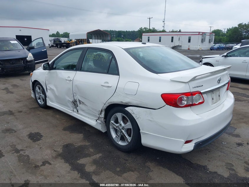 2013 Toyota Corolla VIN 5YFBU4EE6DP126156 IAAI salvage auction — SIDE, Salvage Title, sold $2,750 on 2026-07-28 (photo 3)
