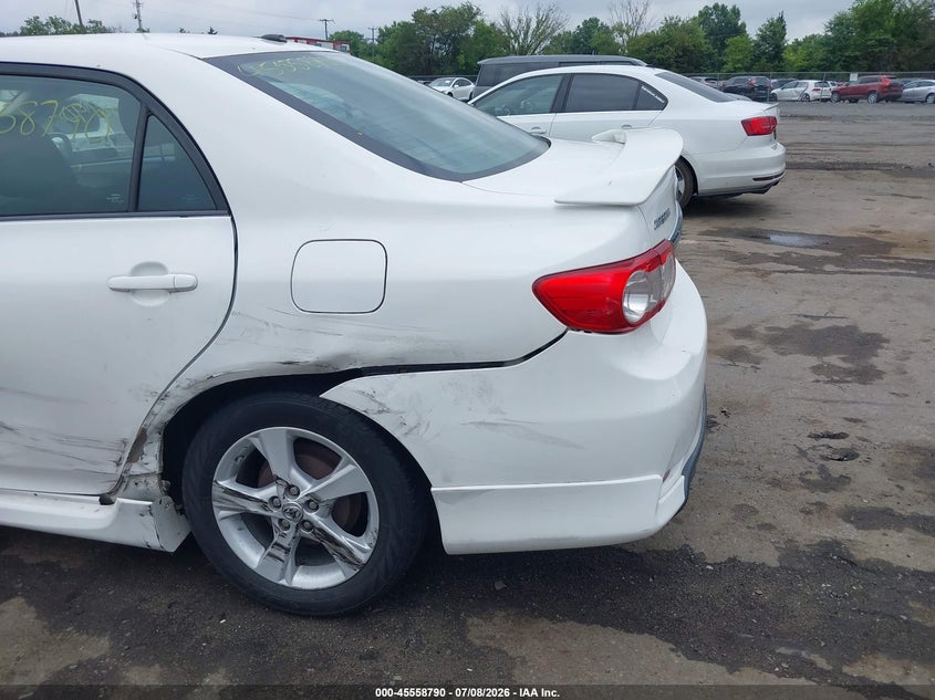 2013 Toyota Corolla VIN 5YFBU4EE6DP126156 IAAI salvage auction — SIDE, Salvage Title, sold $2,750 on 2026-07-28 (photo 6)
