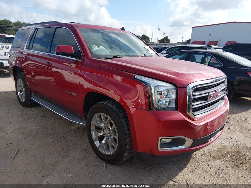 2015 Gmc Yukon VIN 1GKS2BKC0FR111825 IAAI salvage auction — FRONT END, Salvage (Texas), sold $5,500 on 2026-08-23 (photo 1)