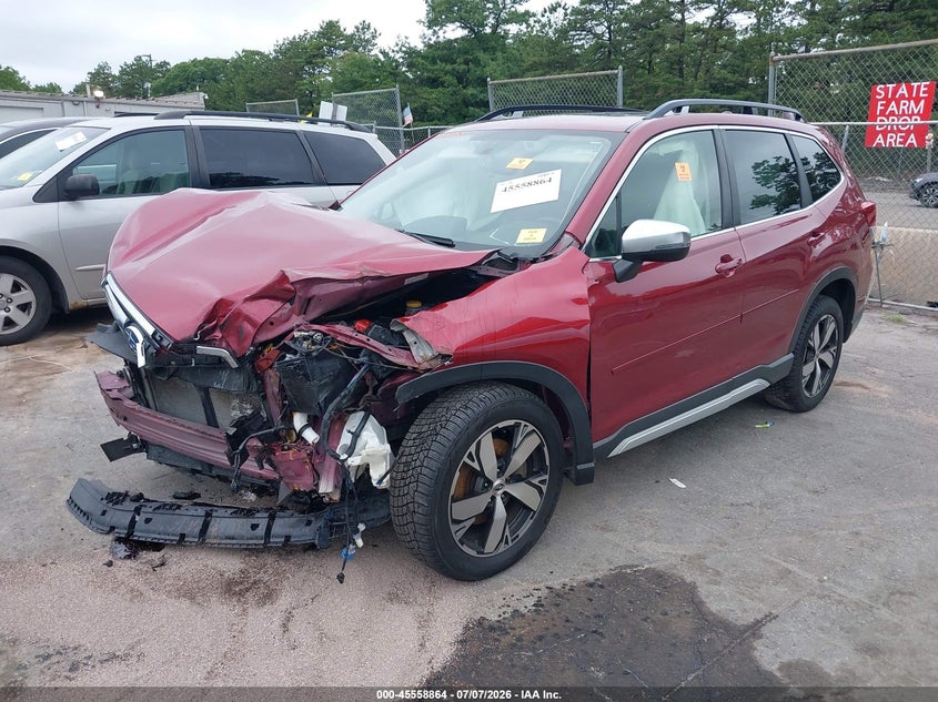 2020 Subaru Forester VIN JF2SKAXC0LH464048 IAAI salvage auction — BIO HAZARD, Mv-907A (New York), sold $25 on 2026-07-28 (photo 2)