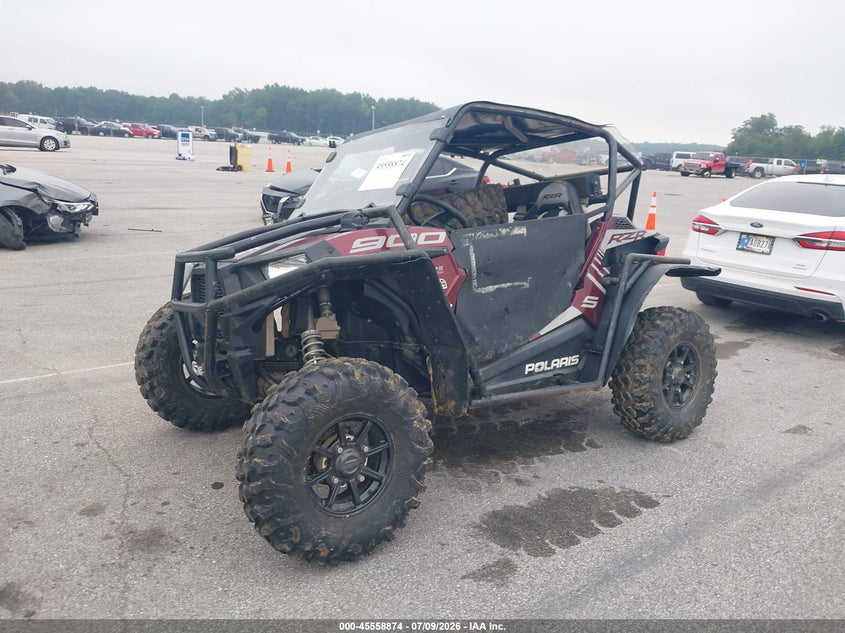 2020 Polaris Rzr VIN 3NSASE877LH847023 IAAI salvage auction — RIGHT SIDE, Salvage (Indiana), sold $2,750 on 2026-08-20 (photo 2)