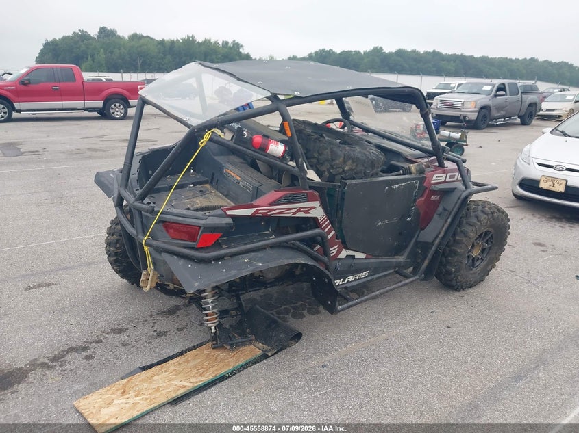 2020 Polaris Rzr VIN 3NSASE877LH847023 IAAI salvage auction — RIGHT SIDE, Salvage (Indiana), sold $2,750 on 2026-08-20 (photo 4)