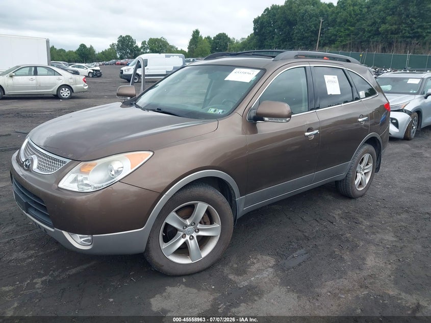 2011 Hyundai Veracruz VIN KM8NUDCC2BU171217 IAAI salvage auction — REAR END, Salvage (Pennsylvania), sold $825 on 2026-07-19 (photo 2)