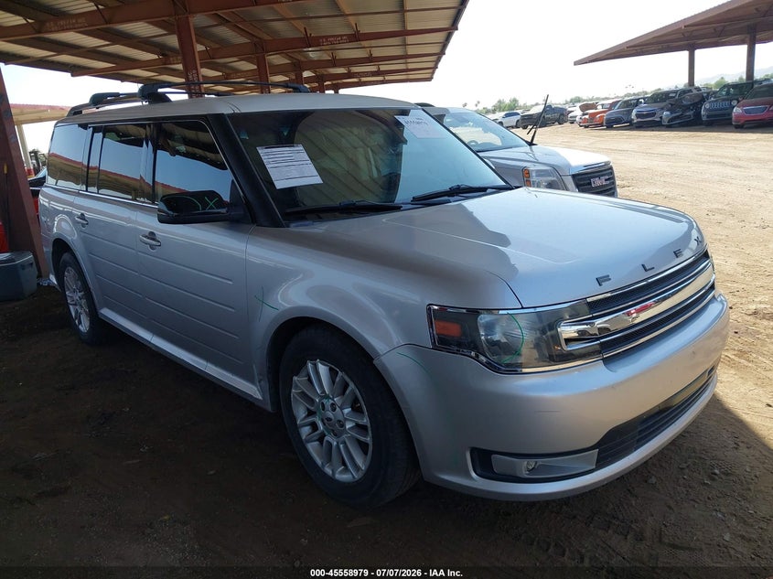 2013 Ford Flex VIN 2FMGK5C80DBD30597 IAAI salvage auction — UNKNOWN, Salvage (Arizona), sold $850 on 2026-07-28 (photo 1)