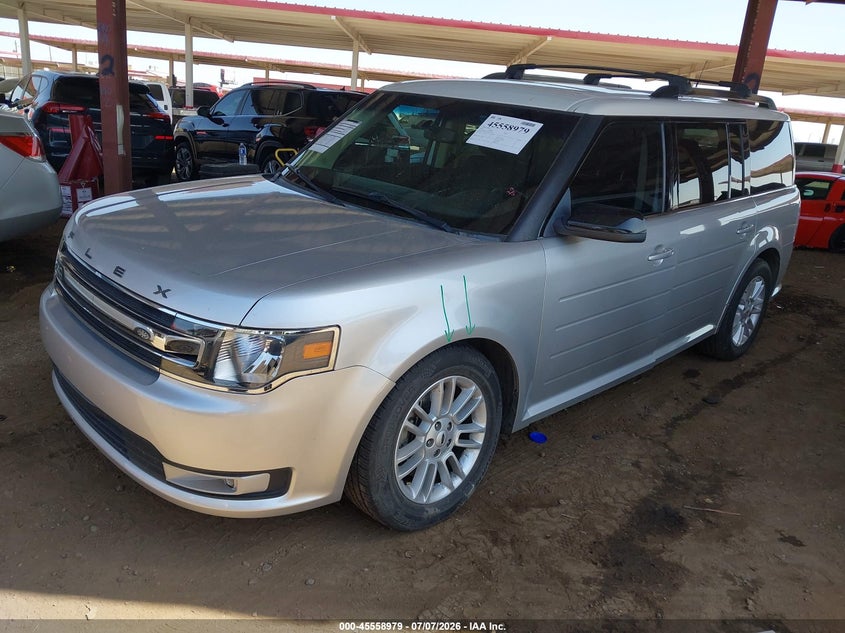 2013 Ford Flex VIN 2FMGK5C80DBD30597 IAAI salvage auction — UNKNOWN, Salvage (Arizona), sold $850 on 2026-07-28 (photo 2)