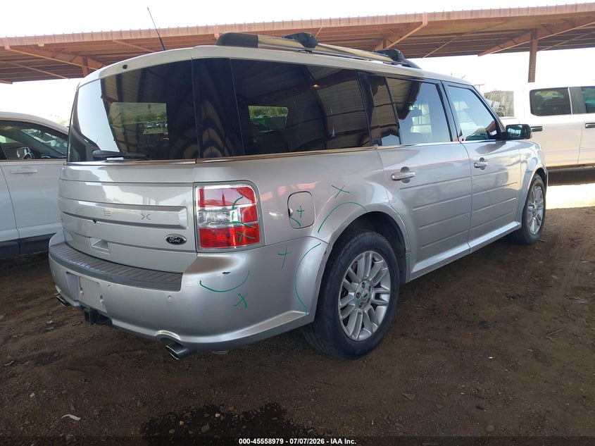2013 Ford Flex VIN 2FMGK5C80DBD30597 IAAI salvage auction — UNKNOWN, Salvage (Arizona), sold $850 on 2026-07-28 (photo 4)