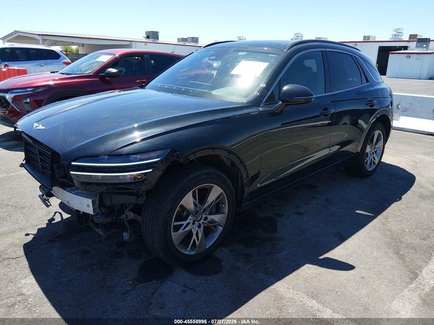 2022 Genesis Gv70 VIN KMUMCDTC4NU021064 IAAI salvage auction — FRONT END, Wait Title, sold $25 on 2026-08-02 (photo 2)