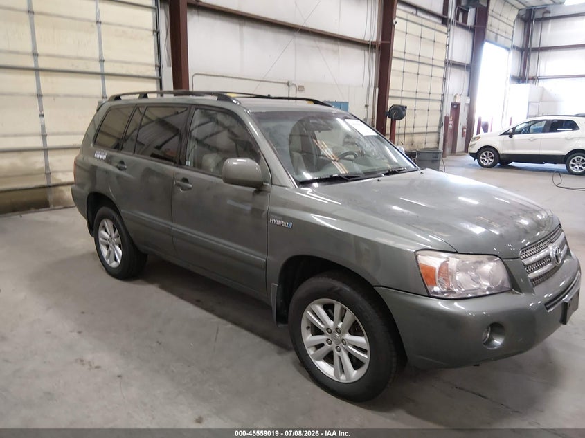 2007 Toyota Highlander hybrid VIN JTEHW21A370044715 IAAI salvage auction — NORMAL WEAR, Clear (Idaho), sold $1,650 on 2026-07-10 (photo 1)