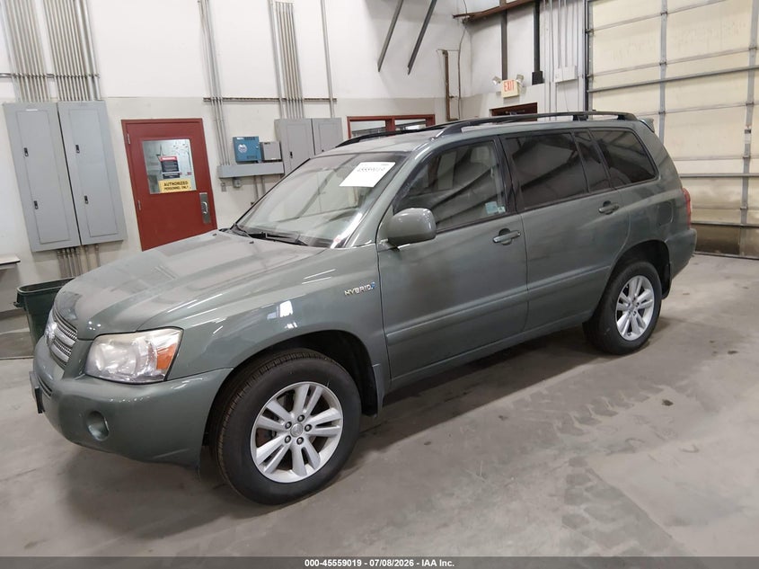 2007 Toyota Highlander hybrid VIN JTEHW21A370044715 IAAI salvage auction — NORMAL WEAR, Clear (Idaho), sold $1,650 on 2026-07-10 (photo 2)