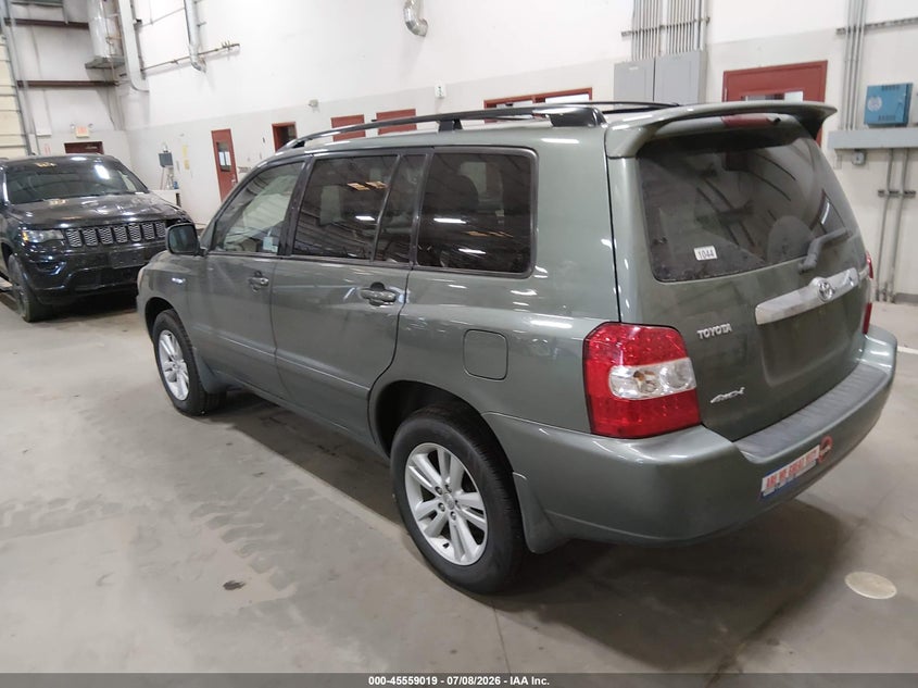 2007 Toyota Highlander hybrid VIN JTEHW21A370044715 IAAI salvage auction — NORMAL WEAR, Clear (Idaho), sold $1,650 on 2026-07-10 (photo 3)