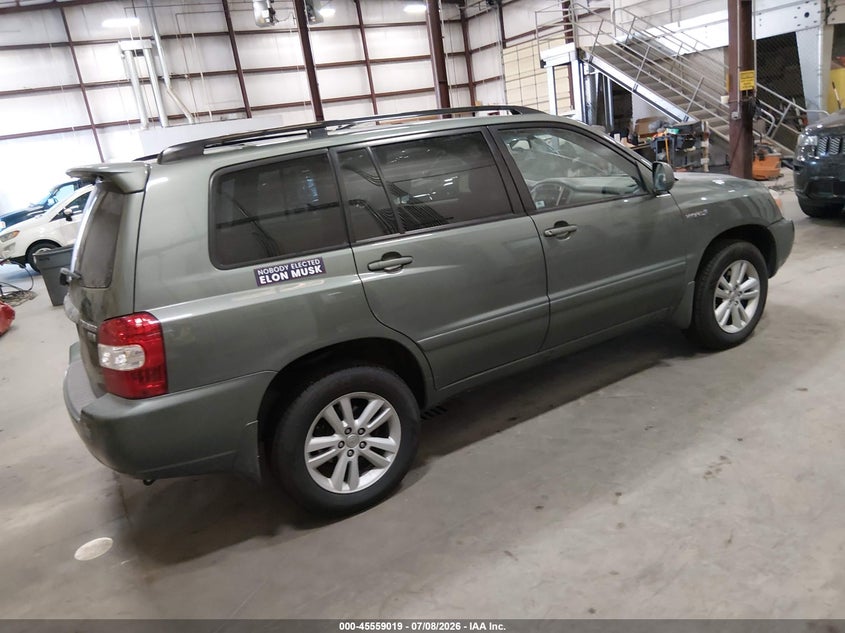 2007 Toyota Highlander hybrid VIN JTEHW21A370044715 IAAI salvage auction — NORMAL WEAR, Clear (Idaho), sold $1,650 on 2026-07-10 (photo 4)