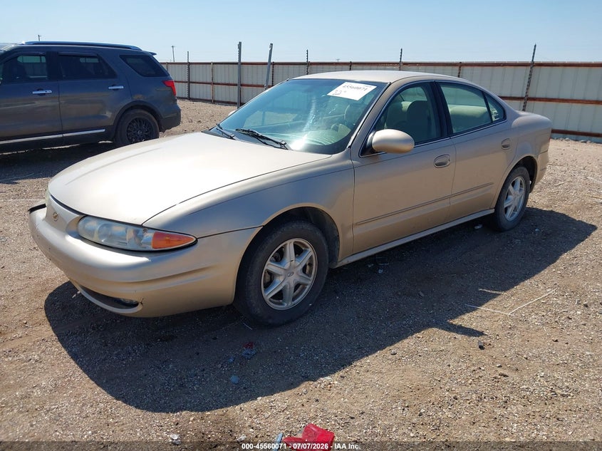 2002 Oldsmobile Alero VIN 1G3NL52F02C120152 IAAI salvage auction — NORMAL WEAR, Original (Texas), sold $25 on 2026-07-29 (photo 2)
