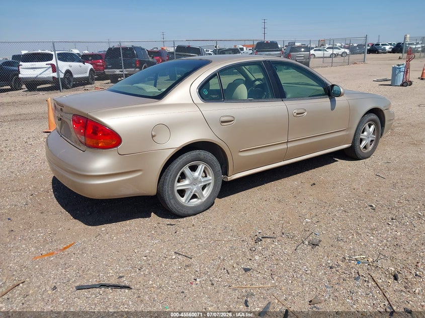 2002 Oldsmobile Alero VIN 1G3NL52F02C120152 IAAI salvage auction — NORMAL WEAR, Original (Texas), sold $25 on 2026-07-29 (photo 4)