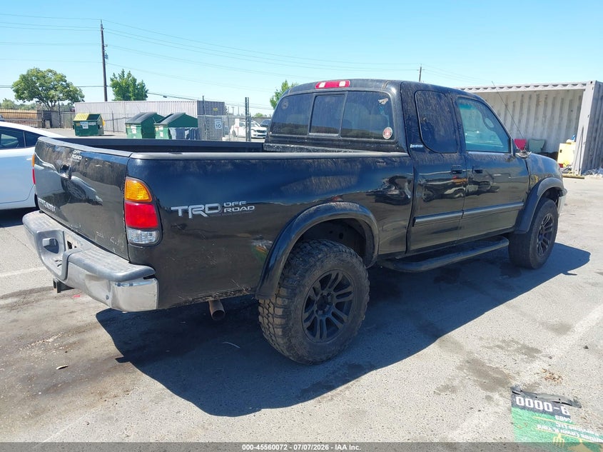 2001 Toyota Tundra VIN 5TBBT48161S152117 IAAI salvage auction — SIDE, Salvage (California), sold $800 on 2026-07-25 (photo 4)